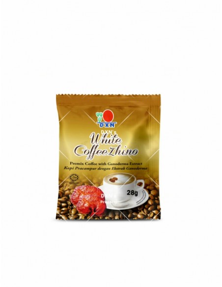 DXN White Coffee Zhino – Plant-Based Cappuccino with Ganoderma – 12 Sachets – Beatus Natura DXN White Coffee Zhino – Plant-Based Cappuccino with Ganoderma – 12 Sachets – Beatus Natura