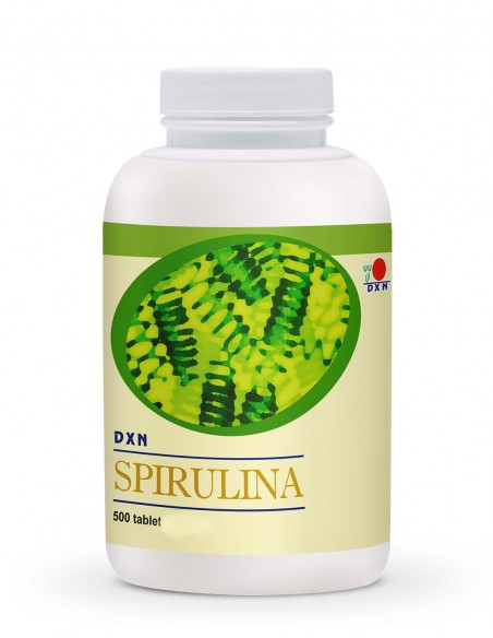 Spirulina DXN – Enerji ve bağışıklık desteği için 500 tabletlik doğal takviye