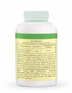Spirulina DXN – Natural food supplement with 500 tablets for energy and immune support 2