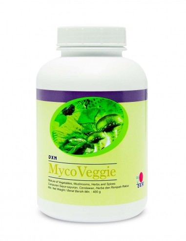 MycoVeggie DXN – Σκόνη Φυτικής Αποτοξίνωσης με Μανιτάρια και Βότανα – 400g – Beatus Natura