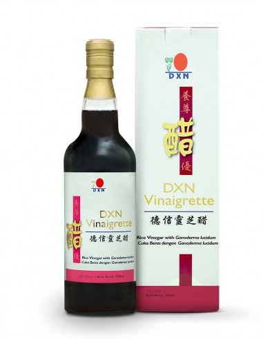 DXN Vinaigrette 700ml – Ganodermalı Kırmızı Pirinç Sirkesi – Sindirim ve Detoks Desteği – Beatus Natura