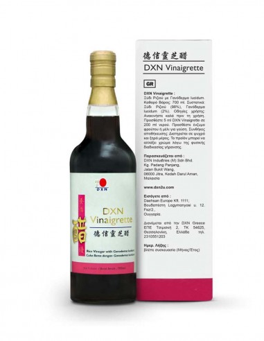 DXN Vinaigrette 700ml – Ganodermalı Kırmızı Pirinç Sirkesi – Sindirim ve Detoks Desteği – Beatus Natura