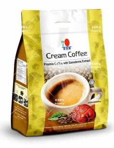 Cream Coffee DXN – Instant Coffee with Ganoderma and Cream – Beatus Natura – 20 Sachets