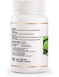 DXN Andrographis Paniculata – Herbal Immune Support – 30 Capsules – Beatus Natura 2